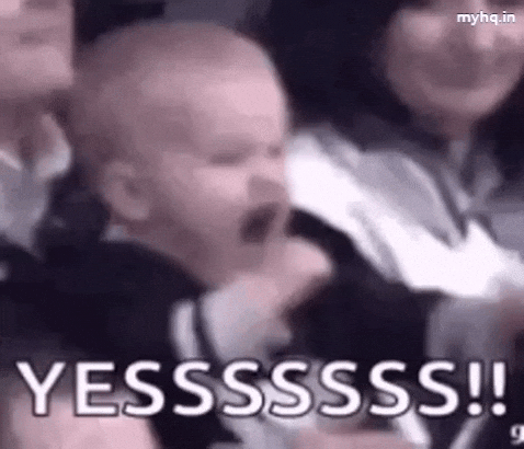 Giphy - Proud I Did It GIF by myHQ
