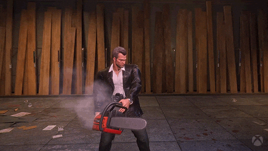 Giphy - Shopping Mall Smoking GIF by Xbox