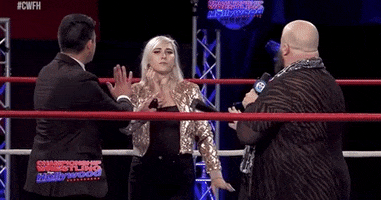 Oh No Reaction GIF by United Wrestling Network