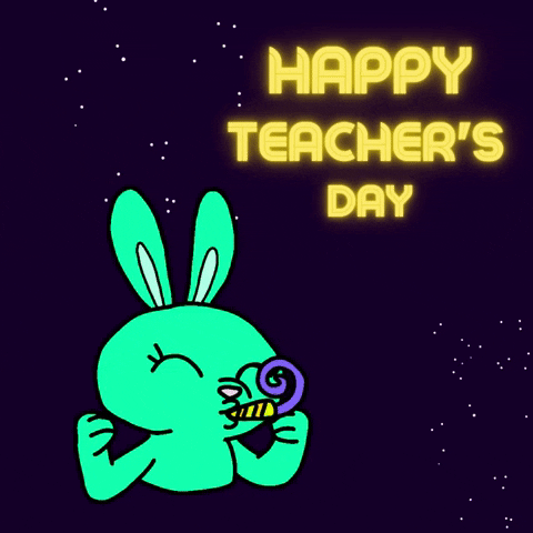 Teachers Day Illustration GIF by Digital Pratik