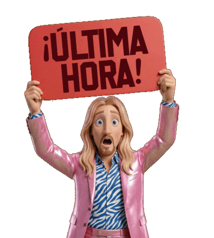 Ultima Hora Sticker by Javier Ceriani