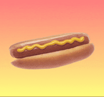Hungry Hot Dog GIF by Shaking Food GIFs