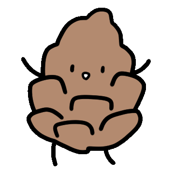 솔방울 Sticker