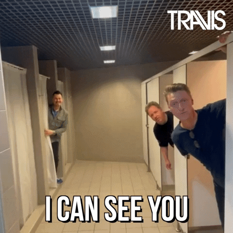 Spying I See You GIF by Travis