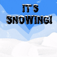 Snow Day Dog GIF by GIPHY Studios 2021