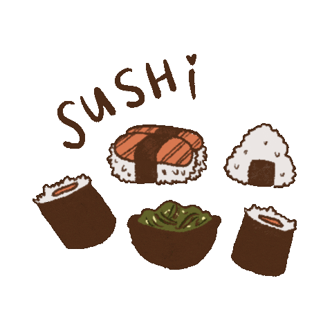 Sushi Sticker