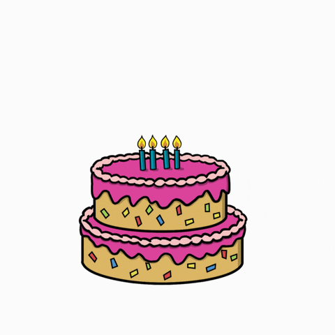 New trending GIF tagged birthday eating old cake… | Trending Gifs