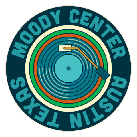 Moody Center Sticker