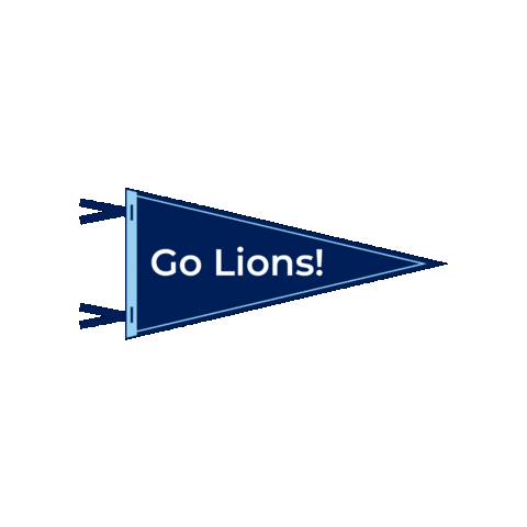 Homecoming Go Lions Sticker by Marymount School of New York
