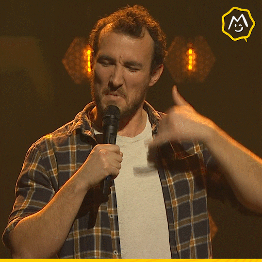 Stand Up Humour GIF by Montreux Comedy