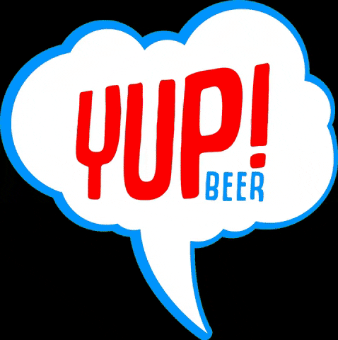 Yupbeer sports fun party yes GIF