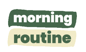 Morning Routine Sticker by itsclean