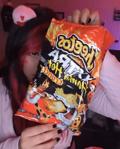 Emo Snacks GIF