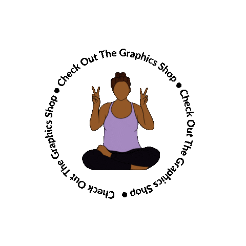 Yoga Diversity Sticker by McClatchie Virtual