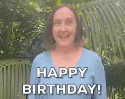 Celebrating Happy Birthday GIF by Happiness Matters