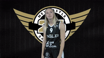 Snapping British Basketball GIF by Newcastle Eagles