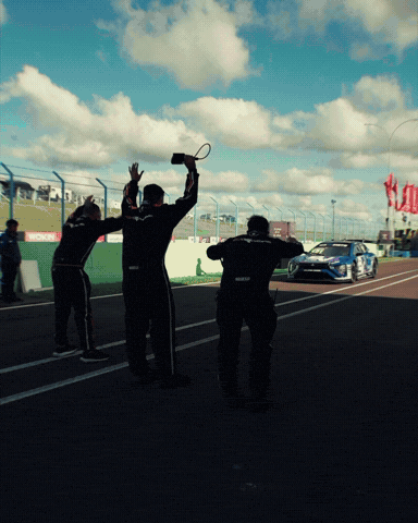 Happy Racing Driver GIF by CAR Racing