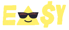 Happy Easy Money Sticker by Up
