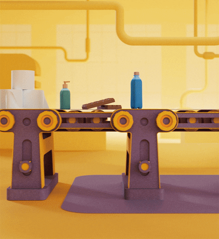 Toilet Paper Shopping GIF by Woodblock