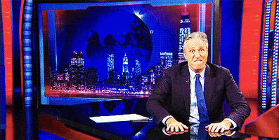 Jon Stewart The Daily Show animated GIF