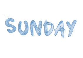 Sunday Word Sticker