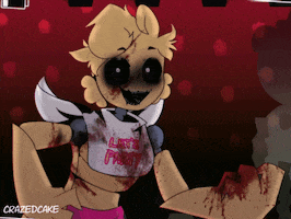 Five Nights At Freddys Robot GIF by CrazedCake