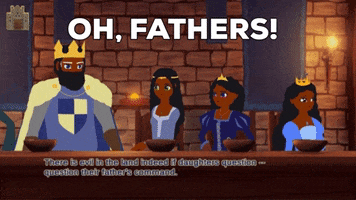 Oh Father GIF by Joy Everafter Stories