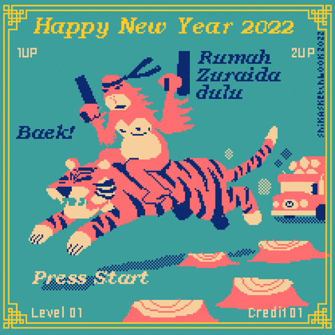Chinese New Year Tiger GIF by Stella 52