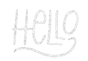 Bonjour Hello Sticker