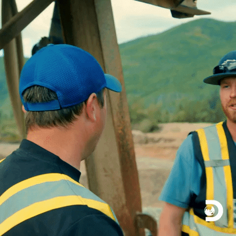High Five Gold Rush GIF by Discovery