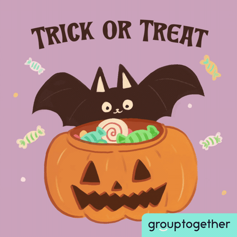 Stay Spooky Trick Or Treat GIF by GroupTogether