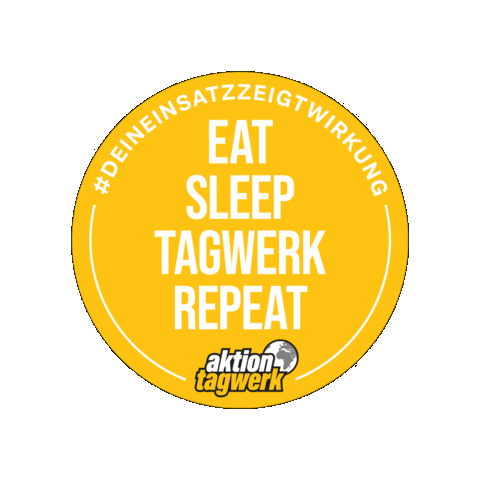 Sticker by Aktion Tagwerk