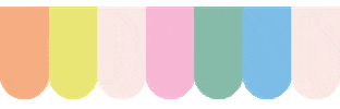 Pastel Frame Sticker by ohmycompany
