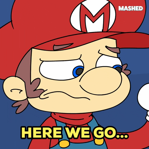 Buckle Up Super Mario GIF by Mashed