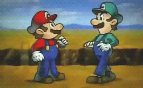 mario and luigi superstar saga gif