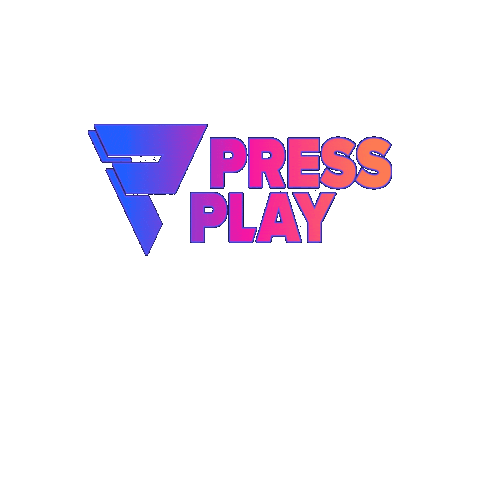 Press Play Sticker