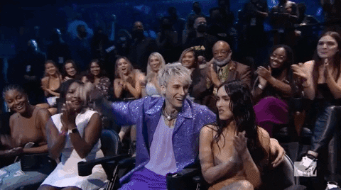 Megan Fox Kiss GIF by 2021 MTV Video Music Awards - Find & Share on GIPHY