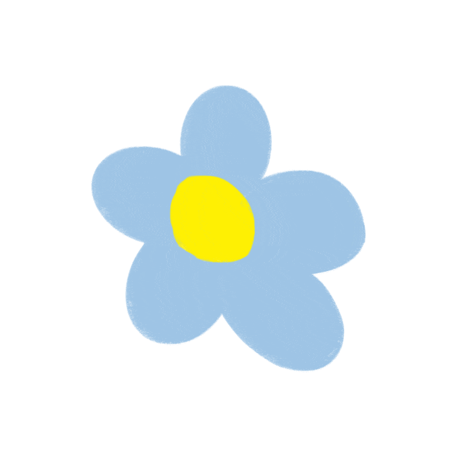 Happy Flower Sticker