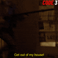 Get Out Leave GIF by Signature Entertainment