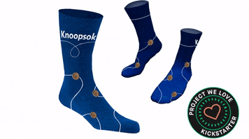 Socks Button GIF by knoopsok