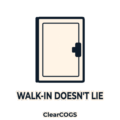 Walk In Kitchen Sticker by ClearCOGS