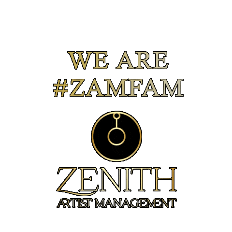 Zenith artist management Sticker