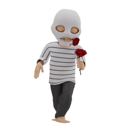 Happy Mm Sticker by Monk Mafia