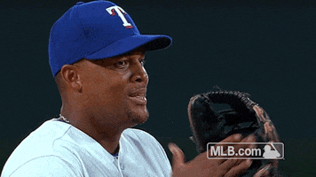 Texas Rangers Laughing GIF by MLB