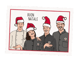 Christmas Buon Natale Sticker by Eriks Hotel