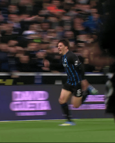 Celebration Goal GIF by Club Brugge