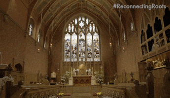 Stained Glass Church GIF by Reconnecting Roots