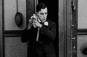 sounds about right buster keaton GIF by Maudit