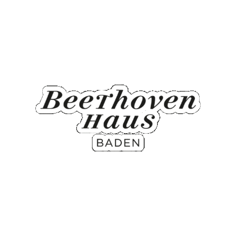 Beethovenhaus Baden Sticker