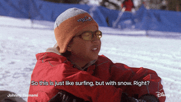Snowboarding Johnny Tsunami GIF by Disney+